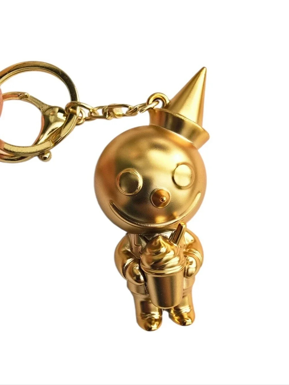 Jack in the Box JIBBI Gold Baller Boss Ultra Rare Keychain Bag Charm